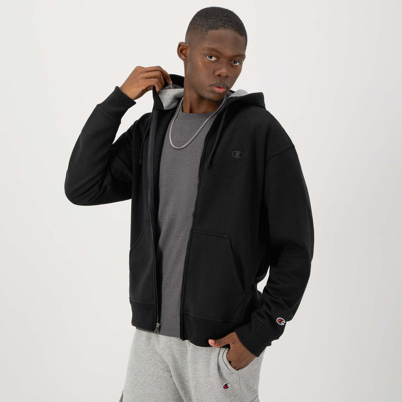 Powerblend Full-Zip Hoodie, C Logo