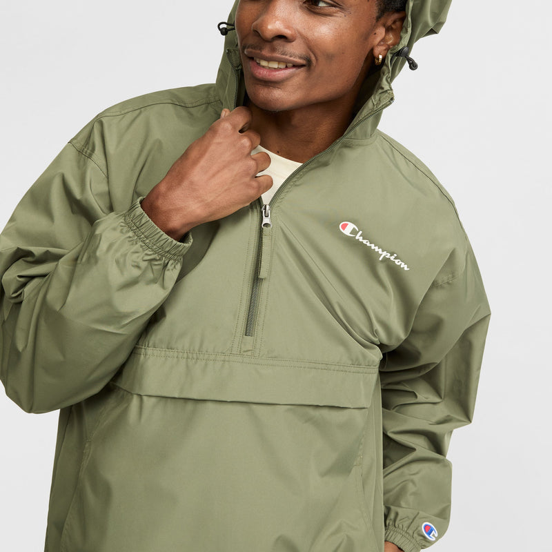 Stadium Packable Jacket, Script Logo