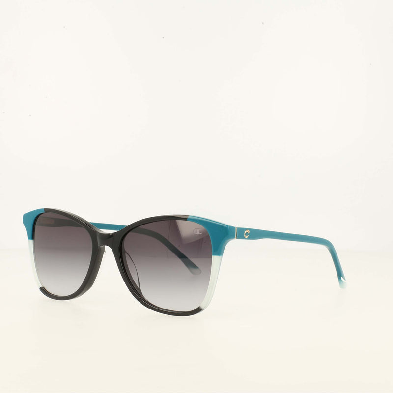 Champion Women's Polarized Catty Square in Black/Teal