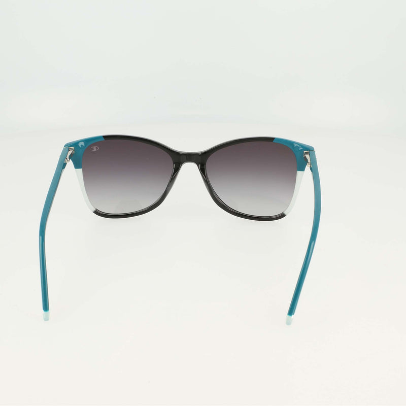 Champion Women's Polarized Catty Square in Black/Teal