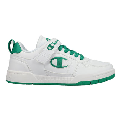 Champion Kids' Arena Power Low in White/Green Field