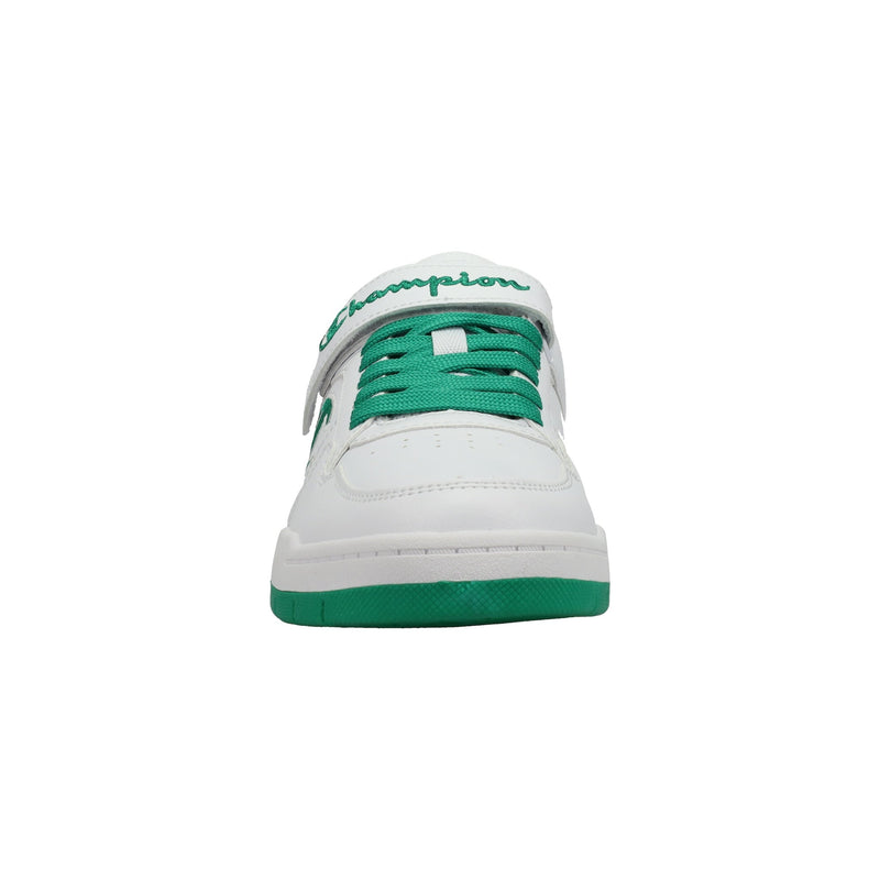 Champion Kids' Arena Power Low in White/Green Field