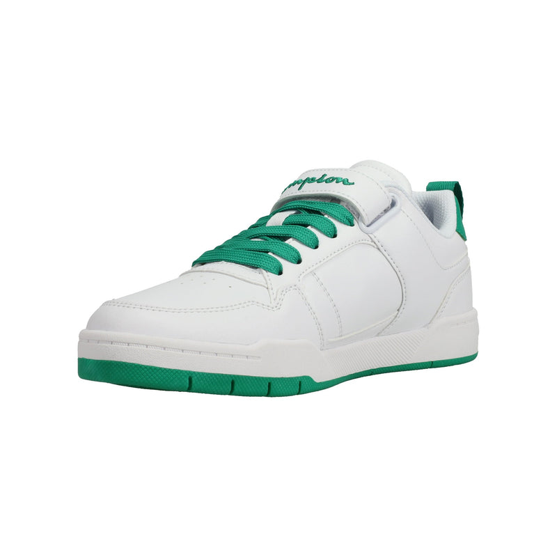 Champion Kids' Arena Power Low in White/Green Field