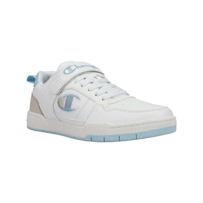 Champion Kids' Arena Power Low in White/Sky Blue/Beige