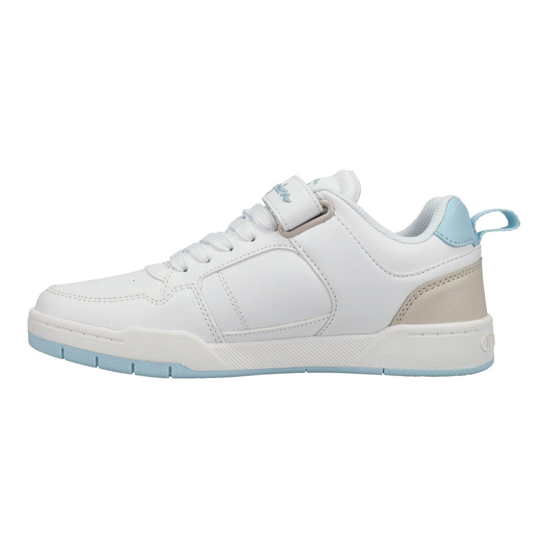 Champion Kids' Arena Power Low in White/Sky Blue/Beige