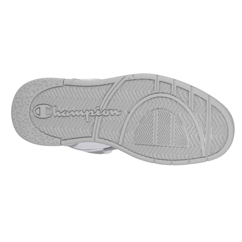 Champion Kids' 5-on-5 High in White/Grey/Chalk