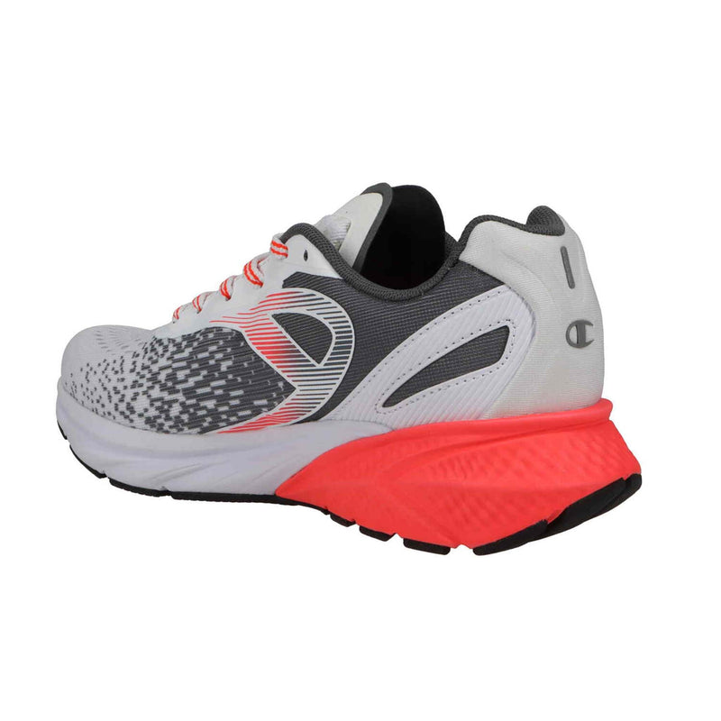 Champion Women's Alpha in White/Neon Cherry/Grey