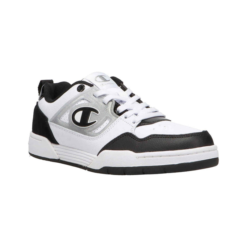 Champion Women's 5-on-5 Low in White/Black/Silverstone