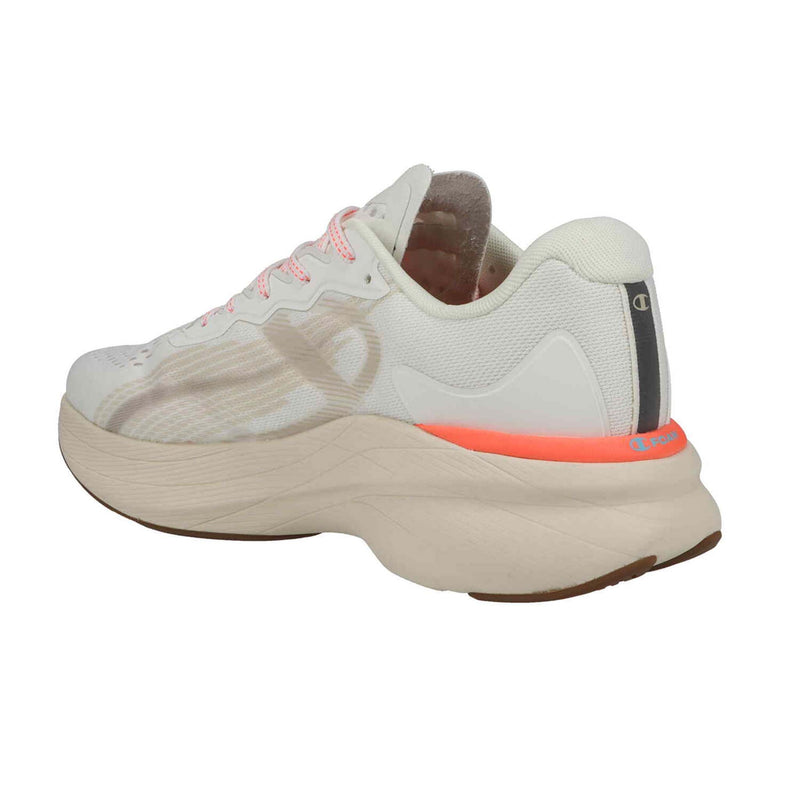 Champion Men's Acceleron in Off White/Orange Flash