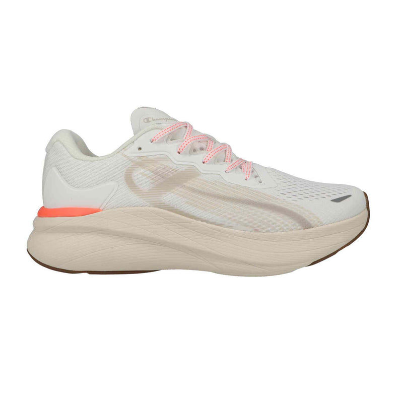 Champion Men's Acceleron in Off White/Orange Flash