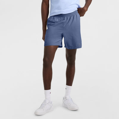 Champion 7" MVP Moisture Wicking, Athletic Shorts, C Logo in Seven Seas Blue