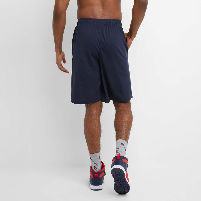 Champion Sport Shorts, Moisture Wicking - Big & Tall in Navy