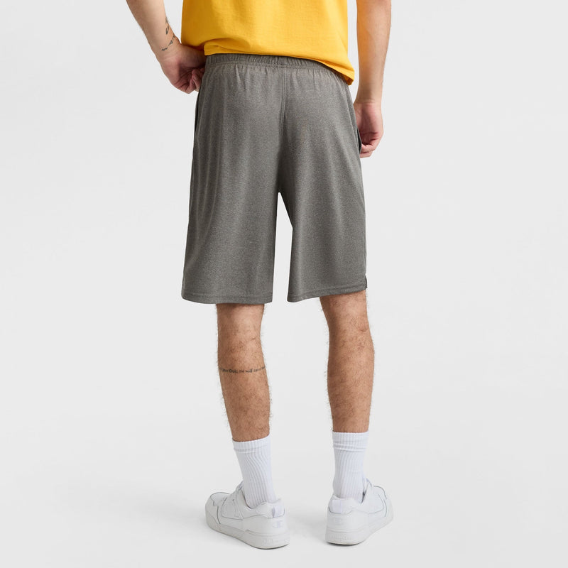 Champion 10" Moisture Wicking, Sport Shorts in Granite Heather