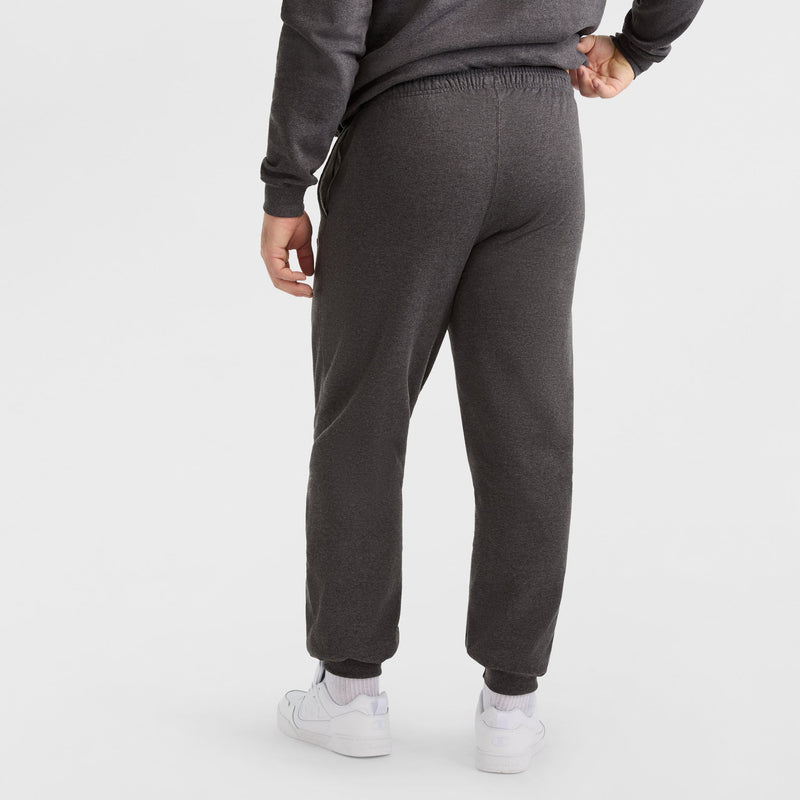 Champion Powerblend Joggers, C Logo - Big & Tall in Granite Heather