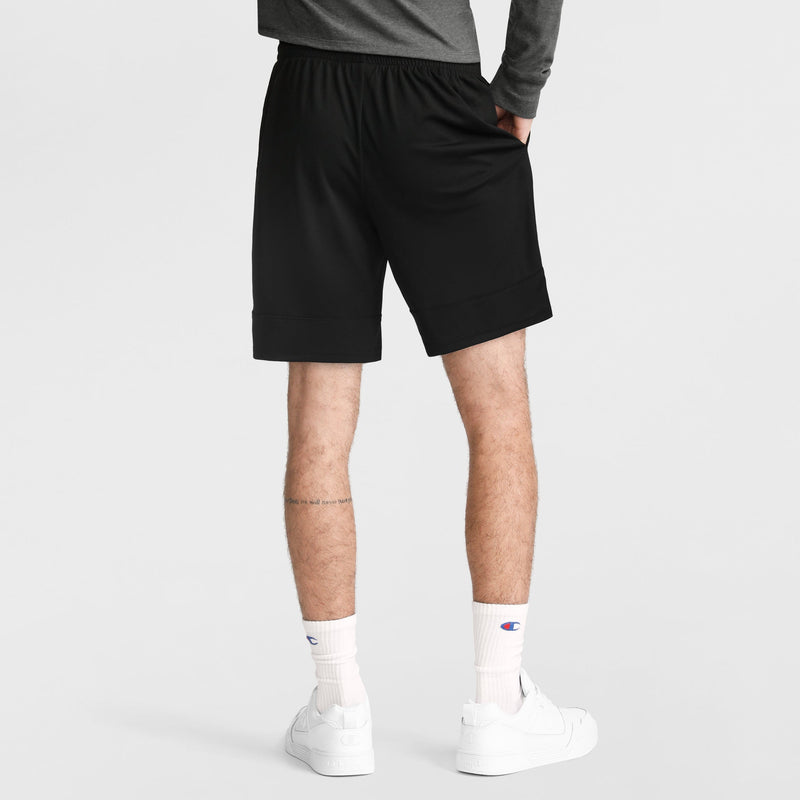 Champion 7" Moisture Wicking, Sport Shorts in Black