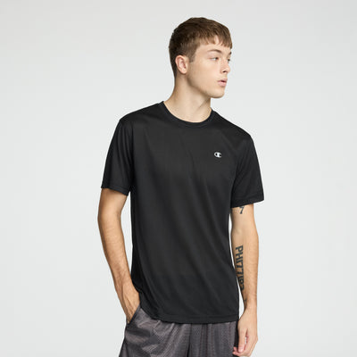 Champion Novelty Sport T-Shirt in Black
