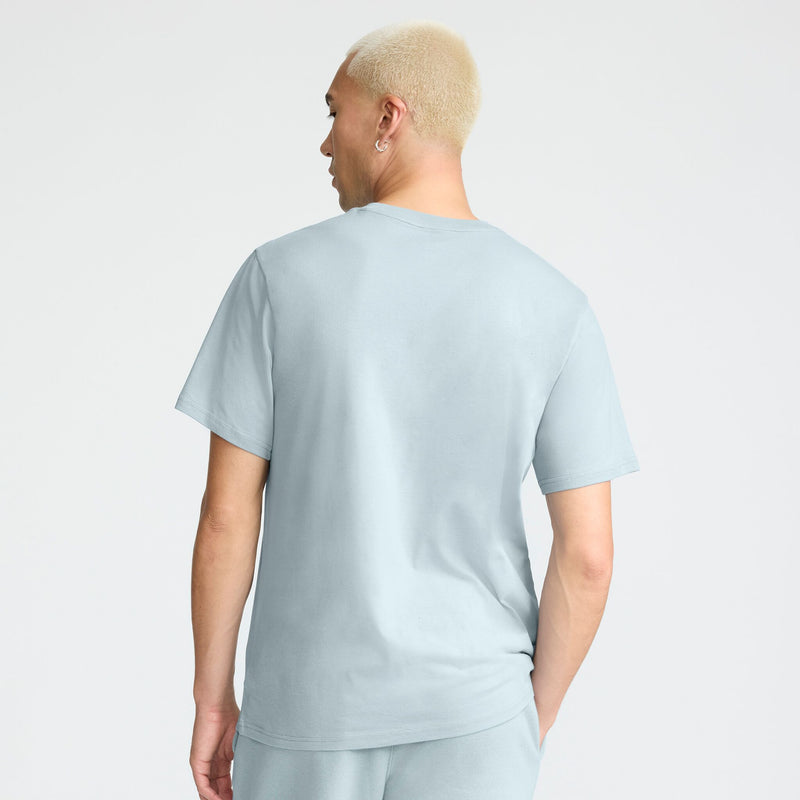Champion Classic T-Shirt, C Logo in Cloudy Blue