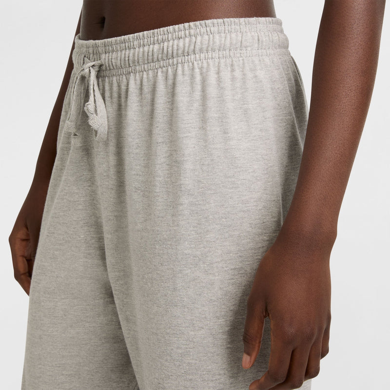 Champion Lightweight Lounge Capri Pants, C Logo in New Manhattan Mist Heather