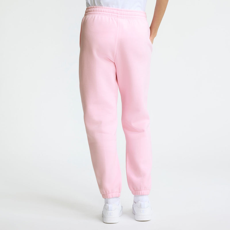 Champion Powerblend Oversized Sweatpants, C Logo in Sweet Dreams