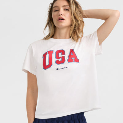 Classic Graphic T-Shirt, USA Logo