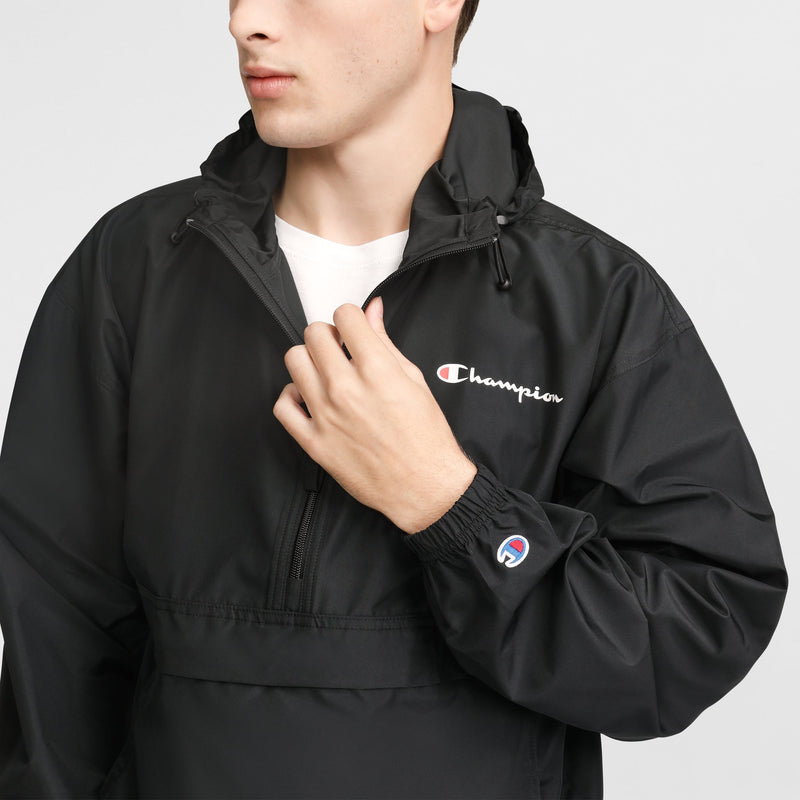 Stadium Packable Jacket, Script Logo