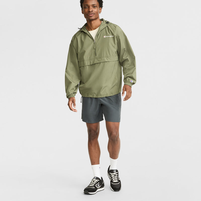 Stadium Packable Jacket, Script Logo