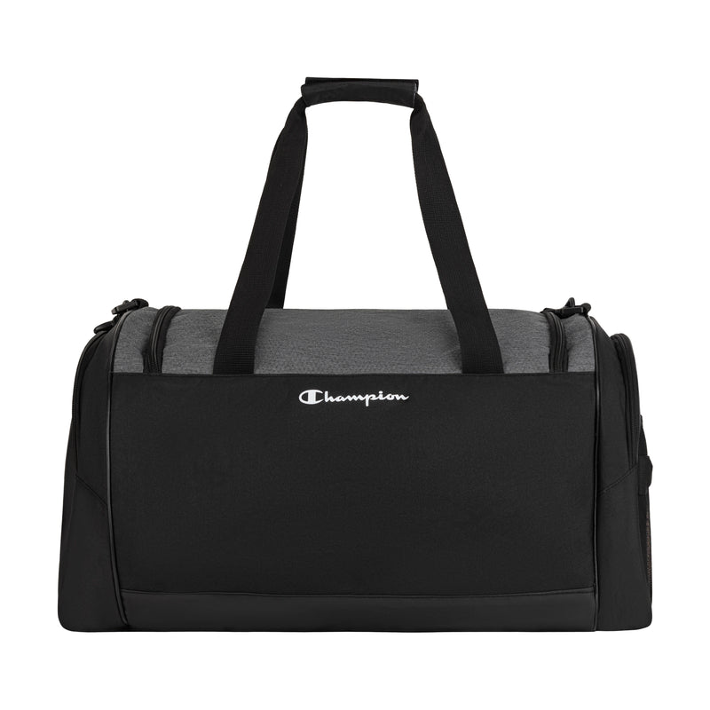 Champion Arena Duffel Bag in Grey/Black