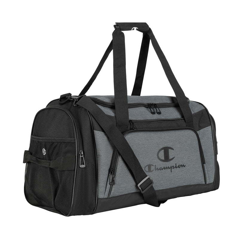 Champion Stadium Duffel Bag in Grey