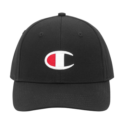 Champion Token Adjustable Cap in Black
