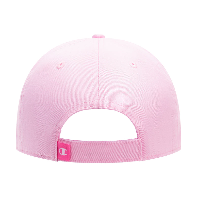 Champion Kids' Adjustable Dad Cap in Pink