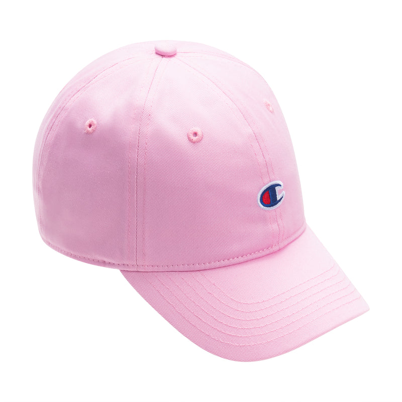 Champion Kids' Adjustable Dad Cap in Pink