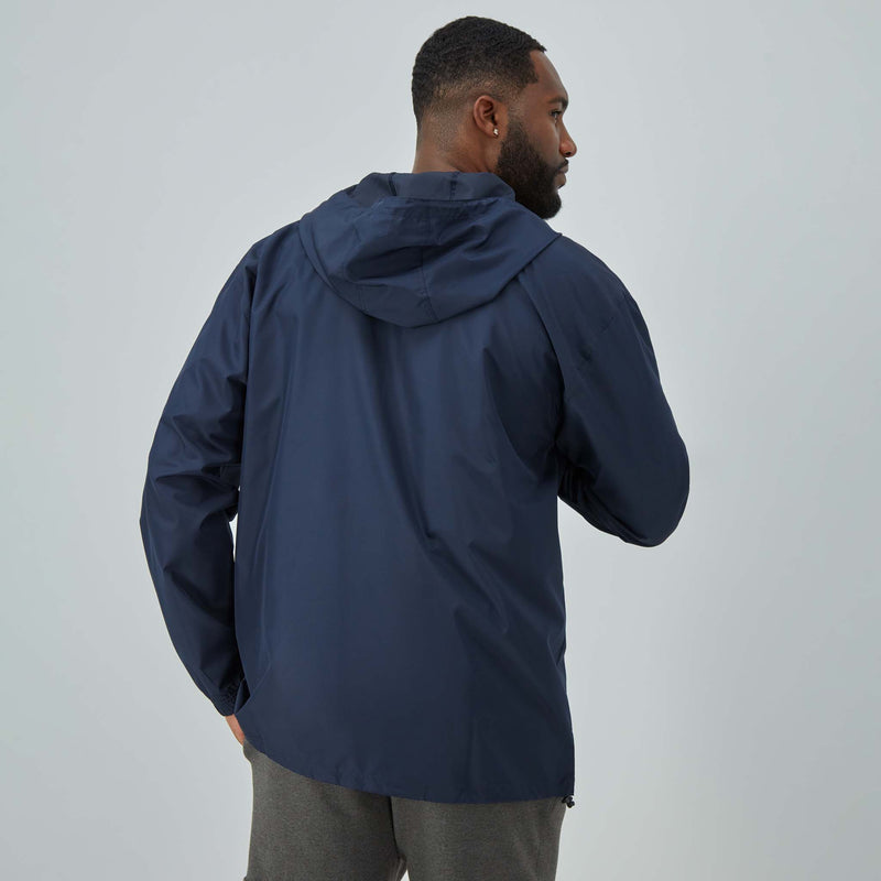 Champion Stadium Packable Jacket, Script Logo - Big & Tall in Navy