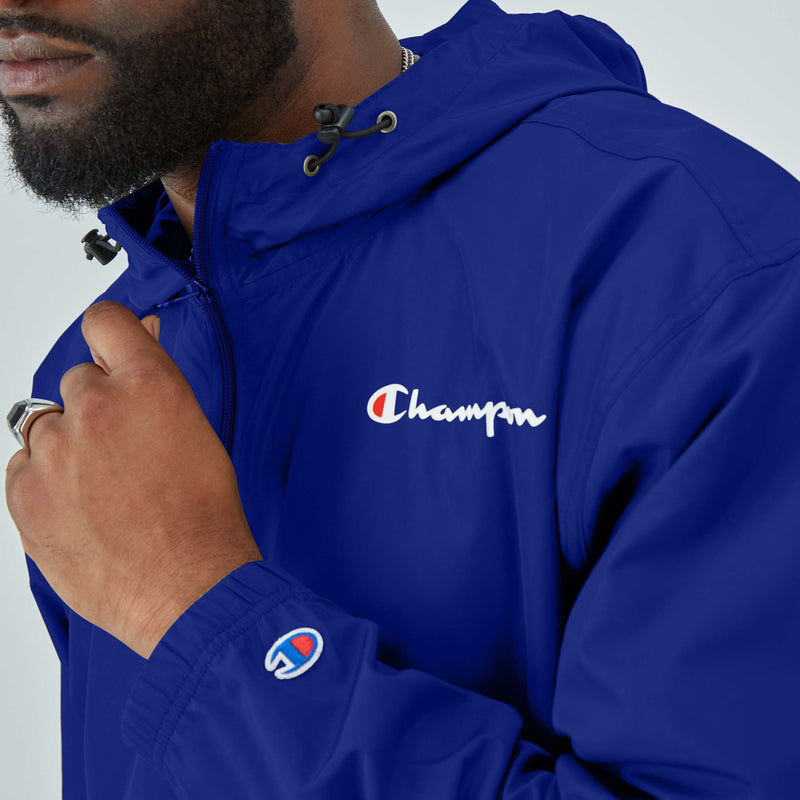Stadium Packable Jacket, Script Logo - Big & Tall